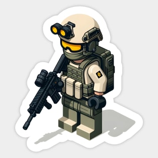 Tactical LEGO Sticker